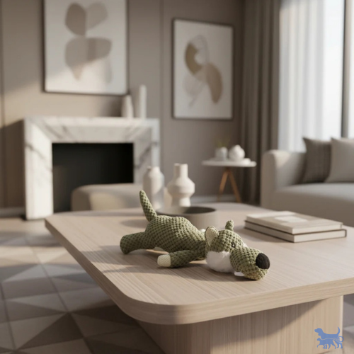 Peluche per cani con cuciture rinforzate