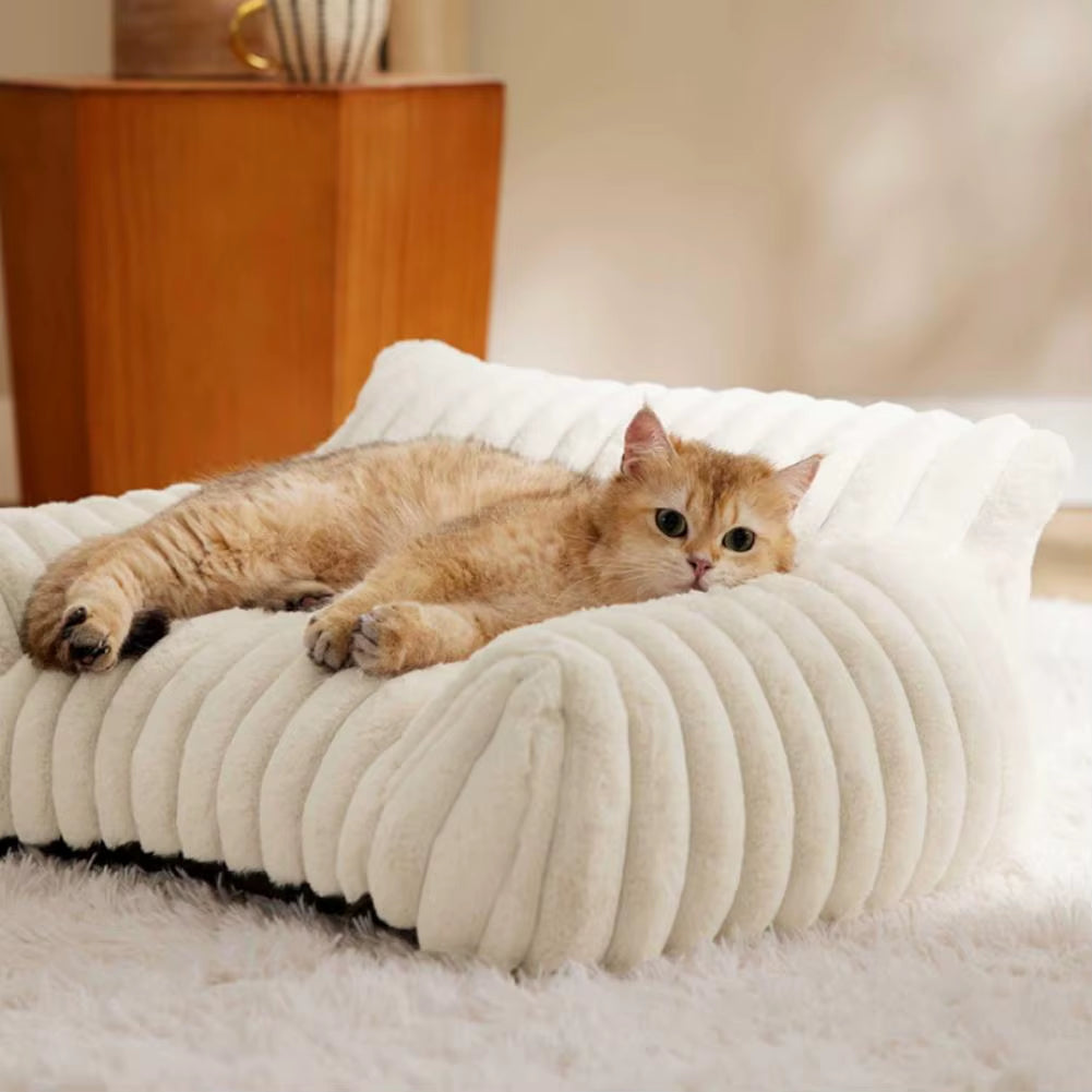 Pet Bed for Large Dog, Winter Warm Cat Sofa Bed Washable Large Dog Bed Available Fluffy Pets Dogs Beds Large Dog Super Warm